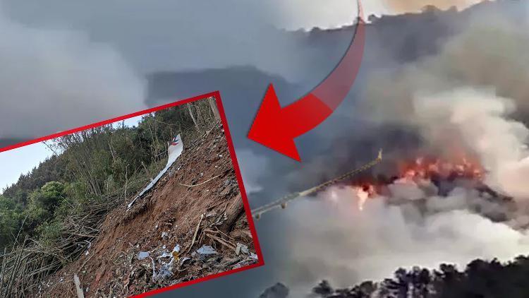 Acı haber geldi: Çinin doğusundaki uçak kazasında kurtulan olmadı