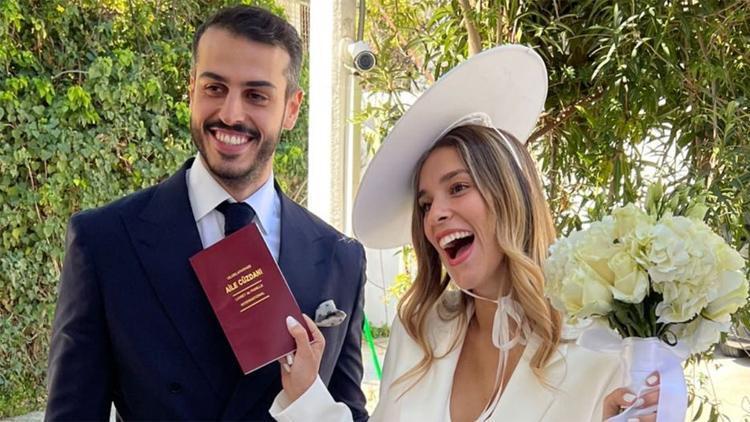 Dila Tarkan ve Dağhan Doğruer, Yunanistanda evlendi