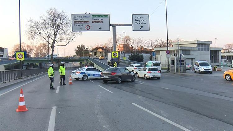 İstanbuldaki maraton öncesi bazı yollar trafiğe kapatıldı