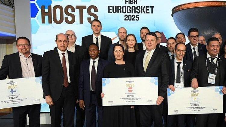 FIBA EuroBasket 2025 ev sahipleri açıklandı