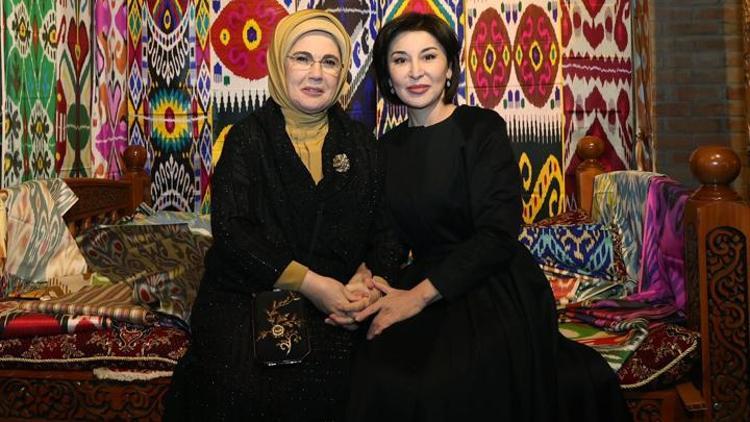 Emine Erdoğandan Özbekistan paylaşımı: Ziroat Mirziyoyevaya teşekkür etti