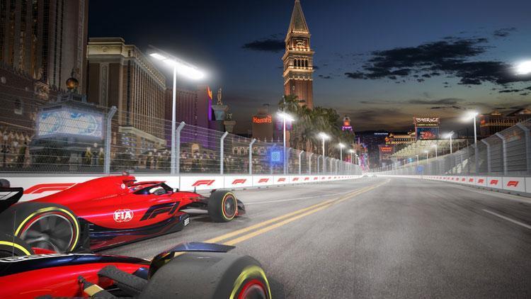 Formula 1e yeni cadde pisti Las Vegas Grand Prixsi resmen açıklandı