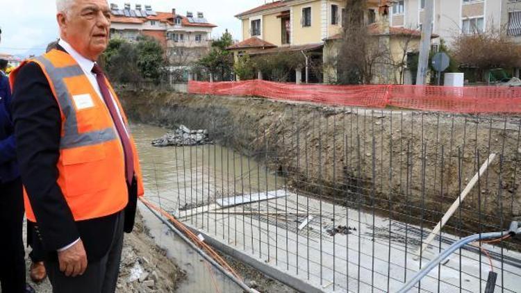 Başkan Gürün, Dalamandaki altyapı yatırımlarını inceledi