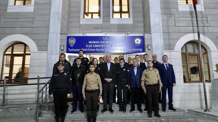 İlk sahuru polis ve bekçilerle yaptı