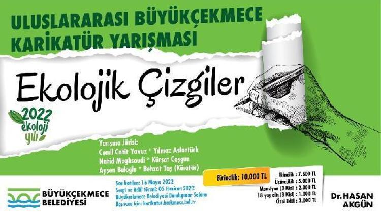 Büyükçekmece’de 1’inci Uluslararası Karikatür Yarışması başlıyor