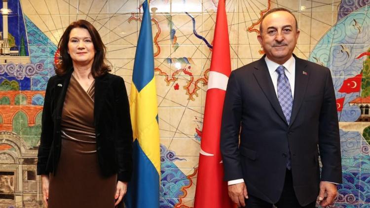 Bakan Çavuşoğlu, İsveç Dışişleri Bakanı Ann Linde ile görüştü