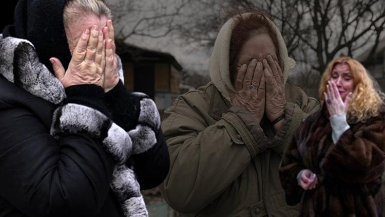 Savaşın karanlık yüzü Ukraynalı kadınlar korkudan saçlarını kesiyor...