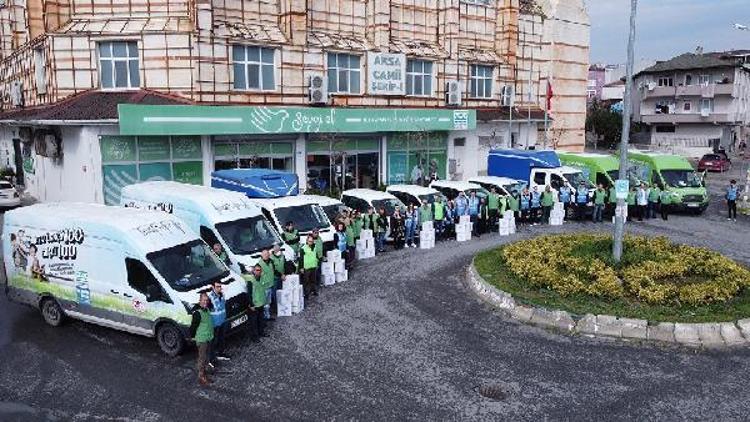 Büyükçekmece’de ihtiyaç sahiplerine 30 bin adet gıda yardım kolisi dağıtılacak