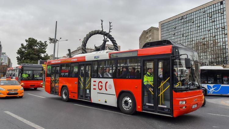 Elektrikli otobüs test sürüşüne çıktı