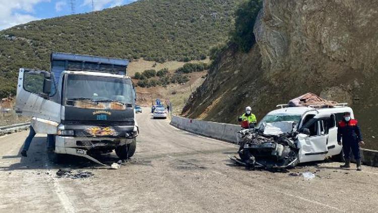 Ispartada trafik kazası: 1 ölü