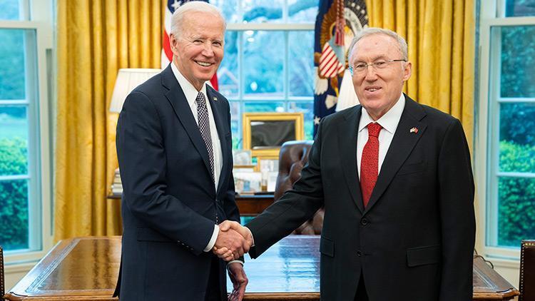 Türkiyenin Washington Büyükelçisi Mercan, ABD Başkanı Biden tarafından kabul edildi