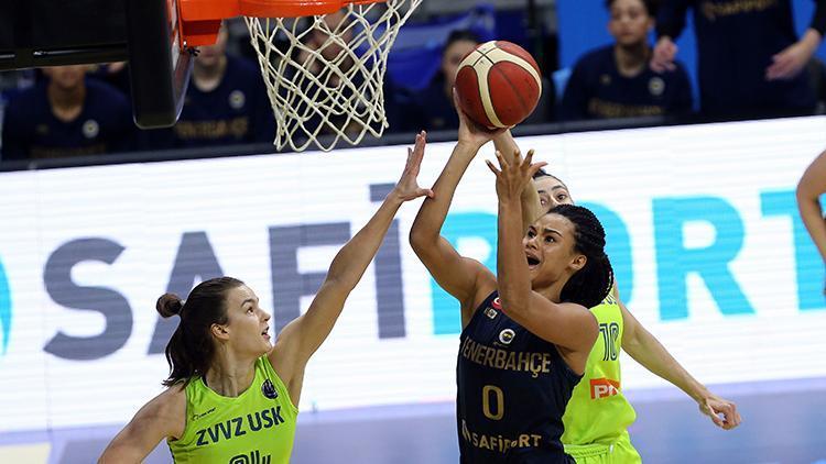 Son Dakika: Fenerbahçe Safiport, Kadınlar Euroleaguede finalde USK Prag karşısında geri dönüş...