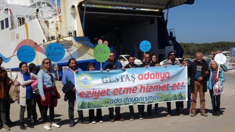 Gökçeadalılar, ulaşımda yaşadıkları sorunların giderilmesini istedi