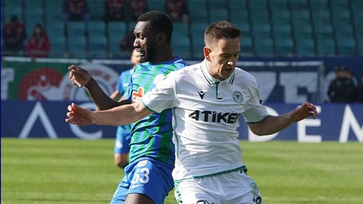 Çaykur Rizespor 2-1 Konyaspor (Maçın özeti)