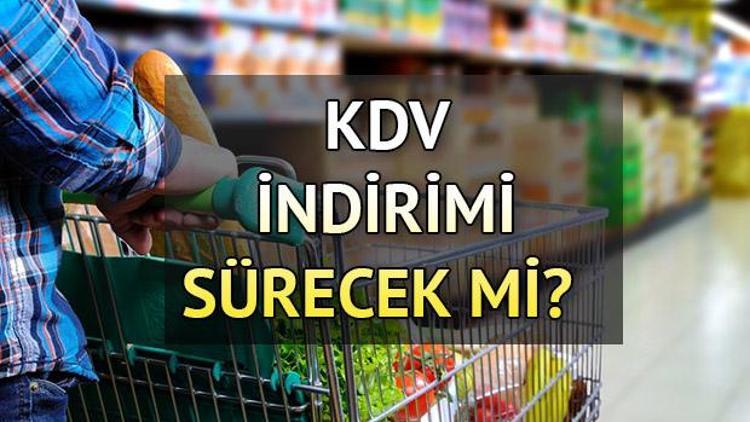 KDV indirimi sürecek mi Gözler Cumhurbaşkanlığı Kabine Toplantısı kararlarında