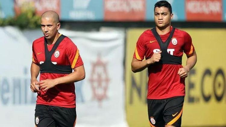 Galatasaray açıkladı Bugünkü antrenmanda Mohamed ve Feghouli...