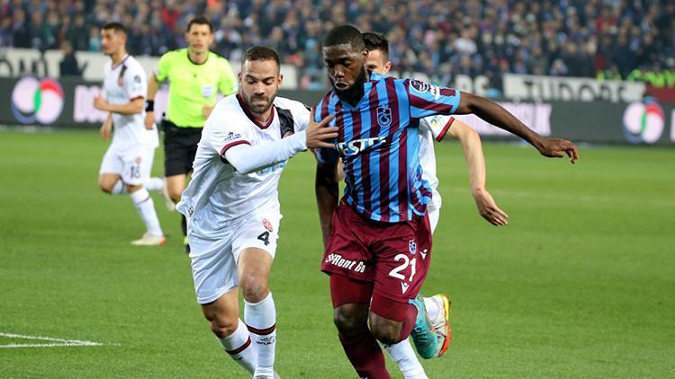 Trabzonspor 1-1 Fatih Karagümrük (Maçın özeti)