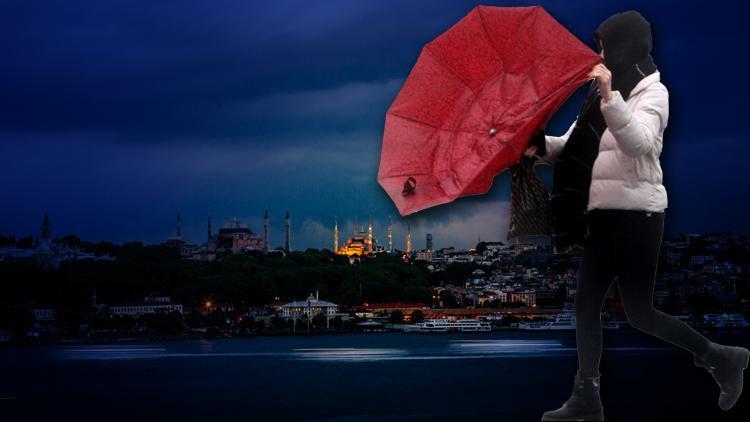 Son dakika... Meteorolojiden yeni hava durumu uyarısı İstanbula kuvvetli sağanak ve toz geliyor