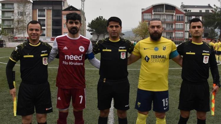 İlk yarı 6 gol yediler, ikinci yarı maça çıkmadılar Bölgesel Amatör Lig...