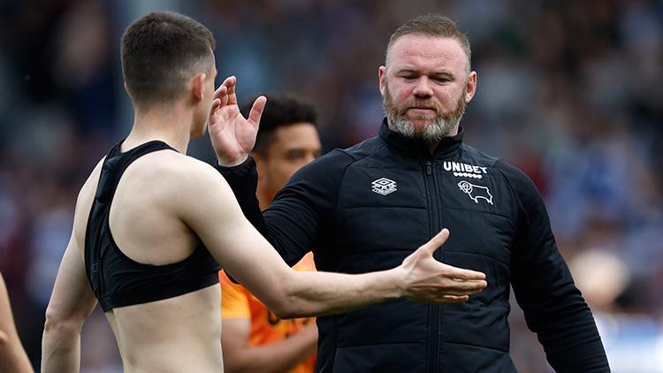 Wayne Rooneynin çalıştırdığı Derby County küme düştü