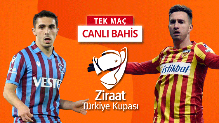 Trabzonsporun golcüsü son anda kadrodan çıkarıldı 3 eksikli Kayserisporun iddaa oranı...