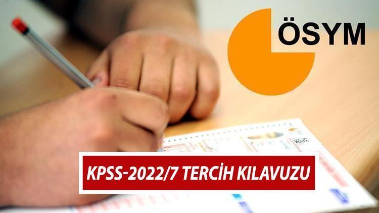 Karayolları Genel Müdürlüğü personel alımı yapıyor KPSS-2022/7 tercihleri ne zaman, nasıl yapılır