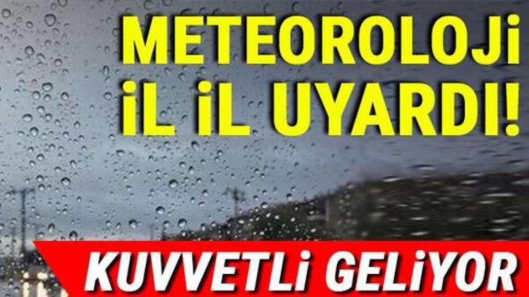 Bugün hava nasıl olacak Meteorolojiden yağmur ve kar yağışı uyarısı İşte MGM 22 Nisan il il hava durumu