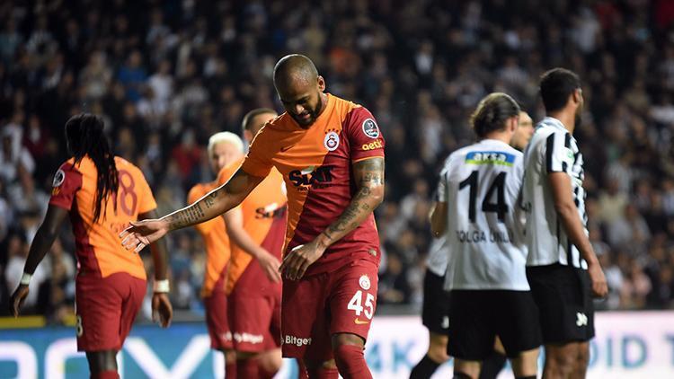 Galatasarayda Altay maçında Marcao sakatlandı Sarı kart ve ceza...
