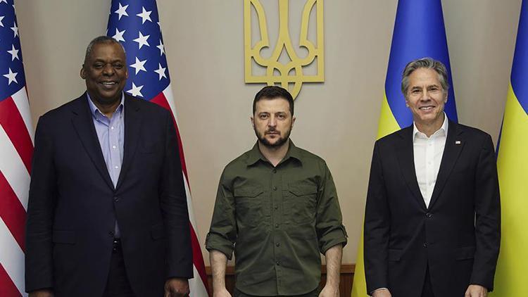 ABDden kritik Ukrayna ziyareti Rusyadan ilk açıklama geldi