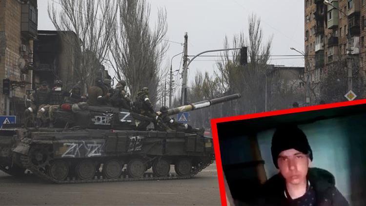 Rus askerlerinden kan donduran video... Ukraynalı askerin annesine gönderdiler
