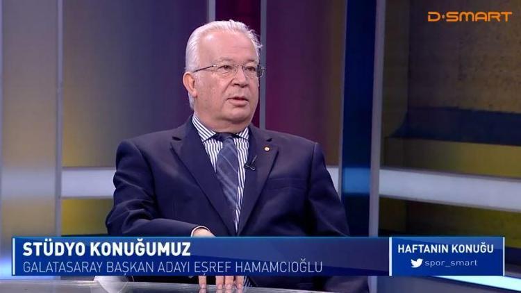 Galatasaray Başkan Adayı Eşref Hamamcıoğludan Fatih Terim ve Lucien Favre sözleri