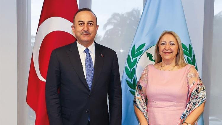 Dışişleri Bakanı Çavuşoğlu, Parlatino Başkanı Giacoppo ile görüştü