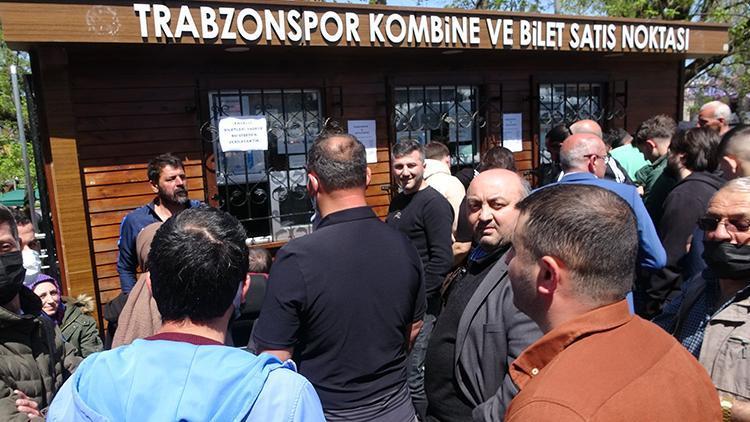 Trabzonspor-Antalyaspor maçının biletleri karaborsada Şampiyonluk öncesi polis devreye girdi