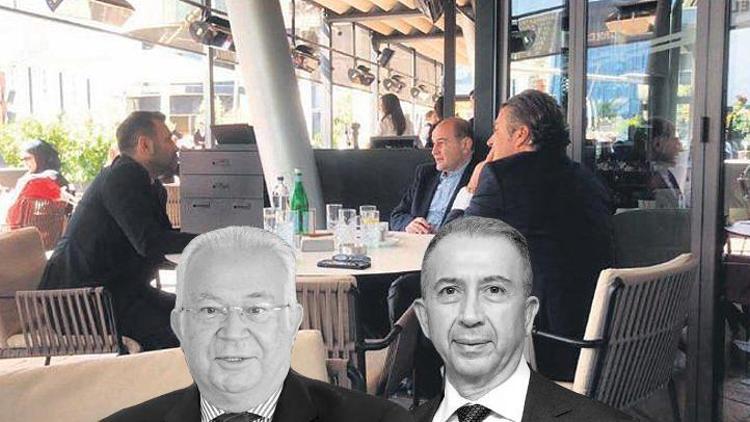 Galatasarayda seçime geri sayım Metin Öztürk ve Eşref Hamamcıoğlu hangi teknik direktör ile çalışacak İşte görüşmenin fotoğrafı...