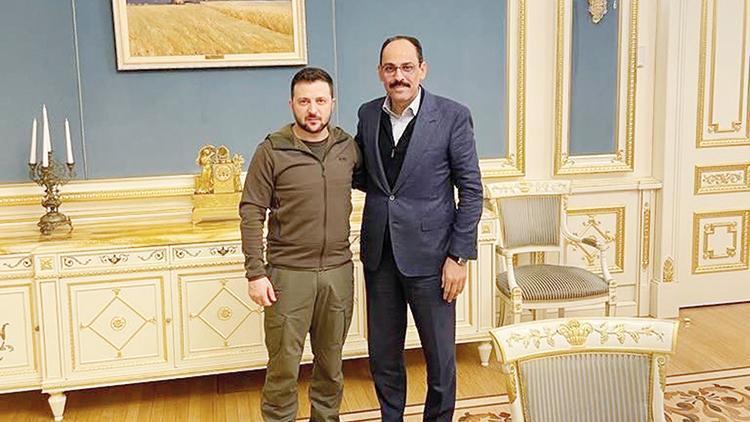 İbrahim Kalın’dan Kiev ziyareti