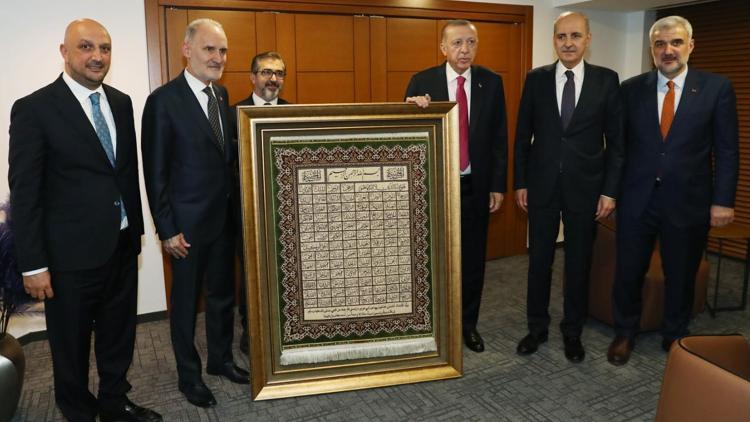 Cumhurbaşkanı Erdoğan, İTO Başkanı Avdagiçi kabul etti