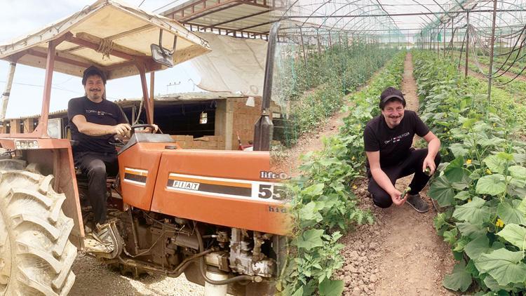 Ünlü şarkıcı Bodrumda sera kurdu: Herkes sezonu denizde açar, ben tarlada açtım