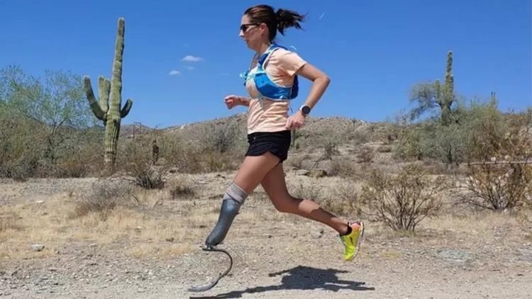 Bir bacağı kesilmişti... 104 günde 104 maraton koşarak rekor kırdı