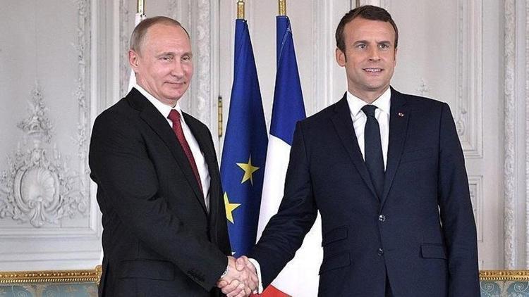 Putin ve Macrondan 1 ay sonra kritik görüşme