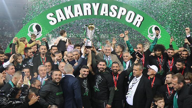 1. Lige çıkan Sakaryaspor yeni başarılar peşinde