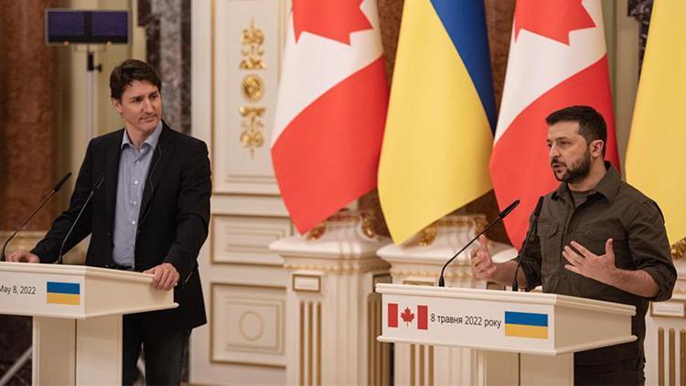 Kanada Başbakanı Trudeaudan Ukrayna ziyareti