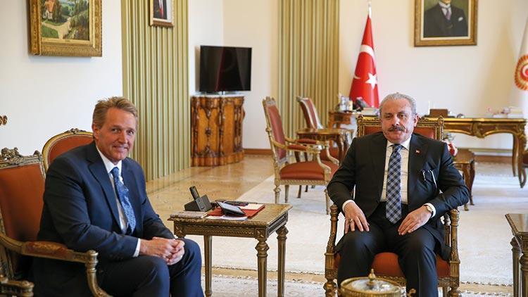 TBMM Başkanı Şentop, ABD Büyükelçisi Flake’i kabul etti