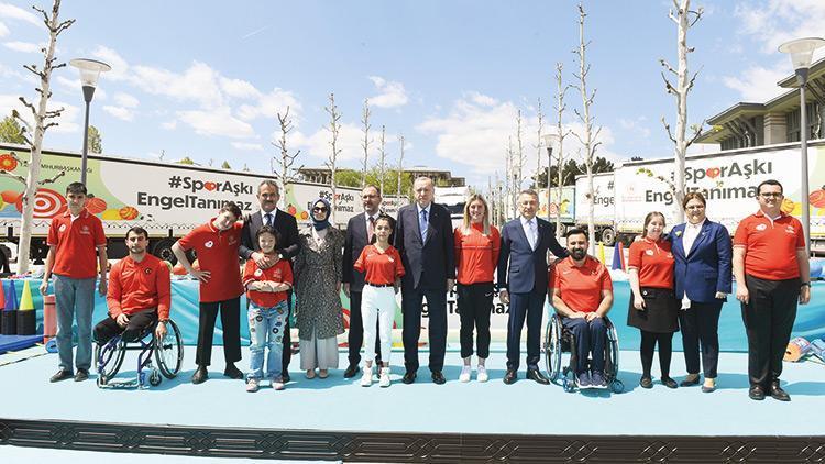 Erdoğan, Spor Aşkı Engel Tanımaz programında konuştu: Engelliler iki duvar arasına hapsedilemez