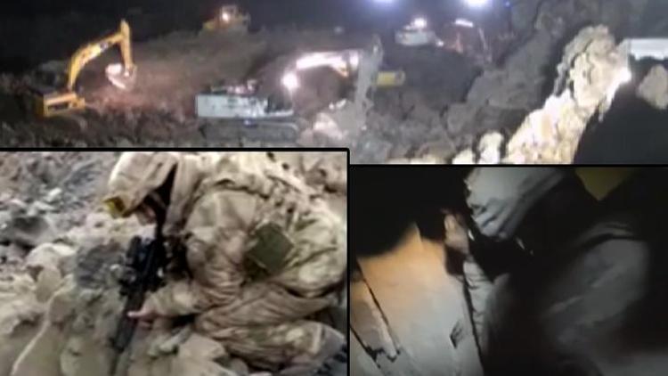 Ağrı Dağında 80 gün süren operasyon 11 terörist mağarada böyle etkisiz hale getirildi