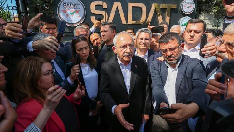 Kılıçdaroğlundan SADAT önünde açıklama