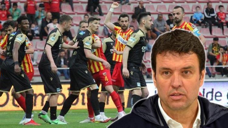 Ayakkabısı olanlarla olmayanların maçı Yeni Malatyasporda Cihat Arslan isyan etti...