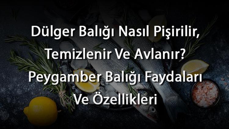 Dülger Balığı Nasıl Pişirilir, Temizlenir Ve Avlanır? Peygamber Balığı Faydaları Ve Özellikleri