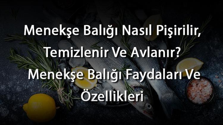 Menekşe Balığı Nasıl Pişirilir, Temizlenir Ve Avlanır? Menekşe Balığı Faydaları Ve Özellikleri