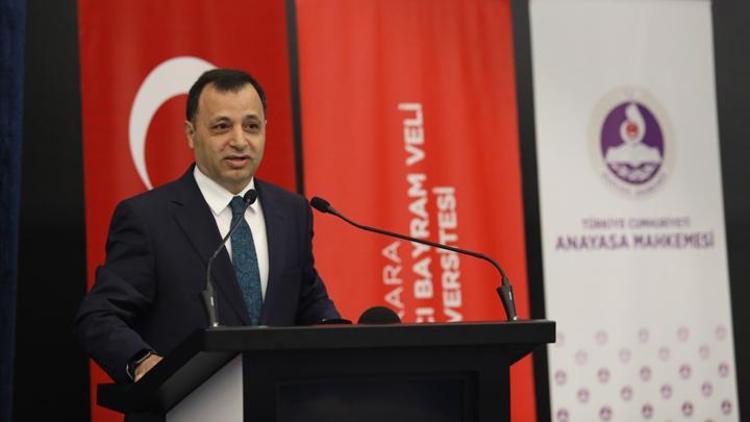 AYM Başkanı Arslan: AYMlere düşen OHALin olağanlaşmasını engellemek