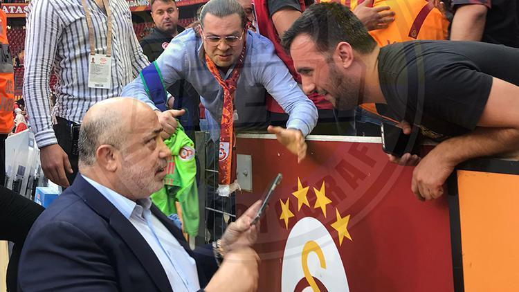 Adana Demirsporda Murat Sancaktan Galatasaraylı taraftarın Bize başkan ol çağrısına esprili yanıt